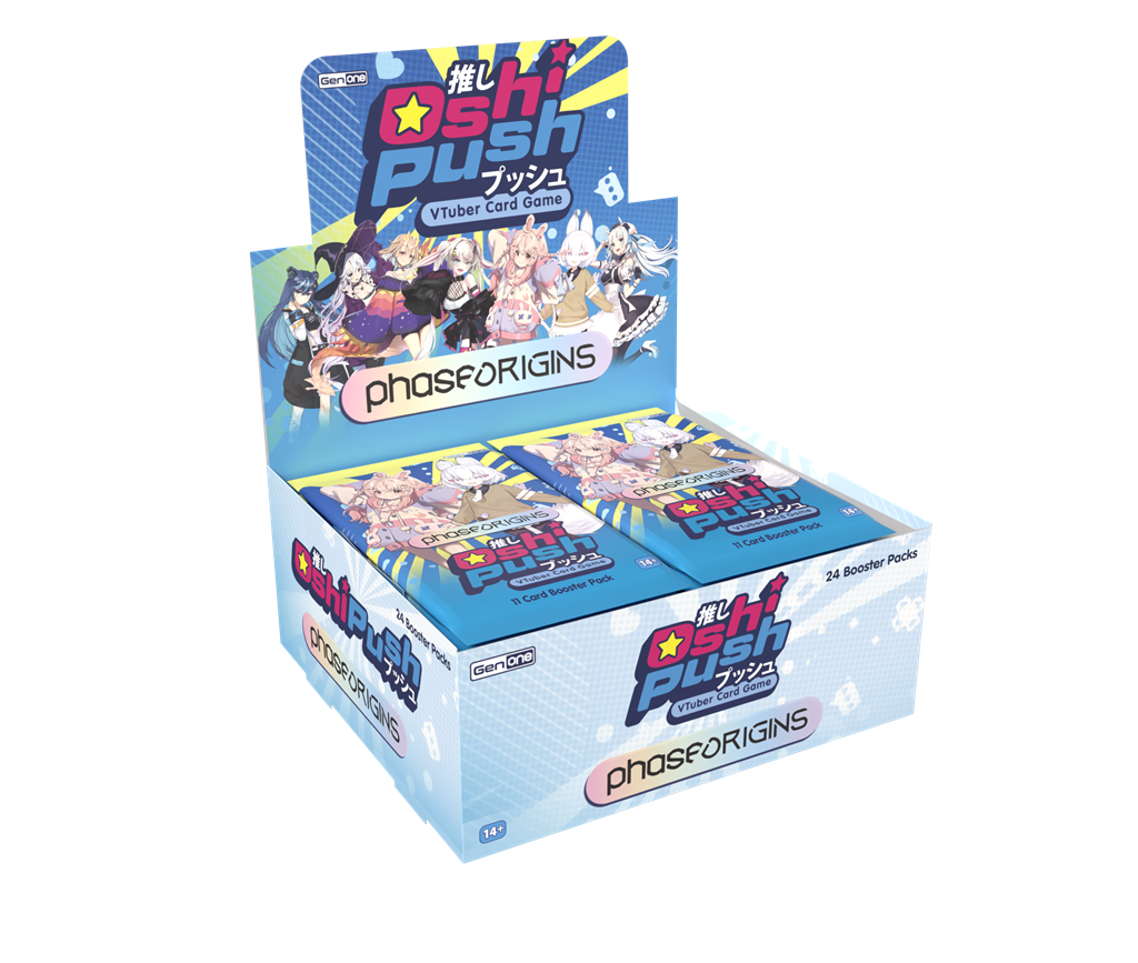 oshi push booster box Oshi Push TCG: Gen One Phase Origins