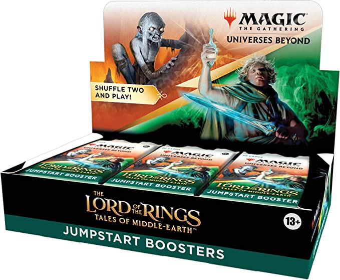 Magic: The Gathering - Lord of the Rings: Tales of Middle-Earth Jumpstart Booster Box - The Gathering branding.