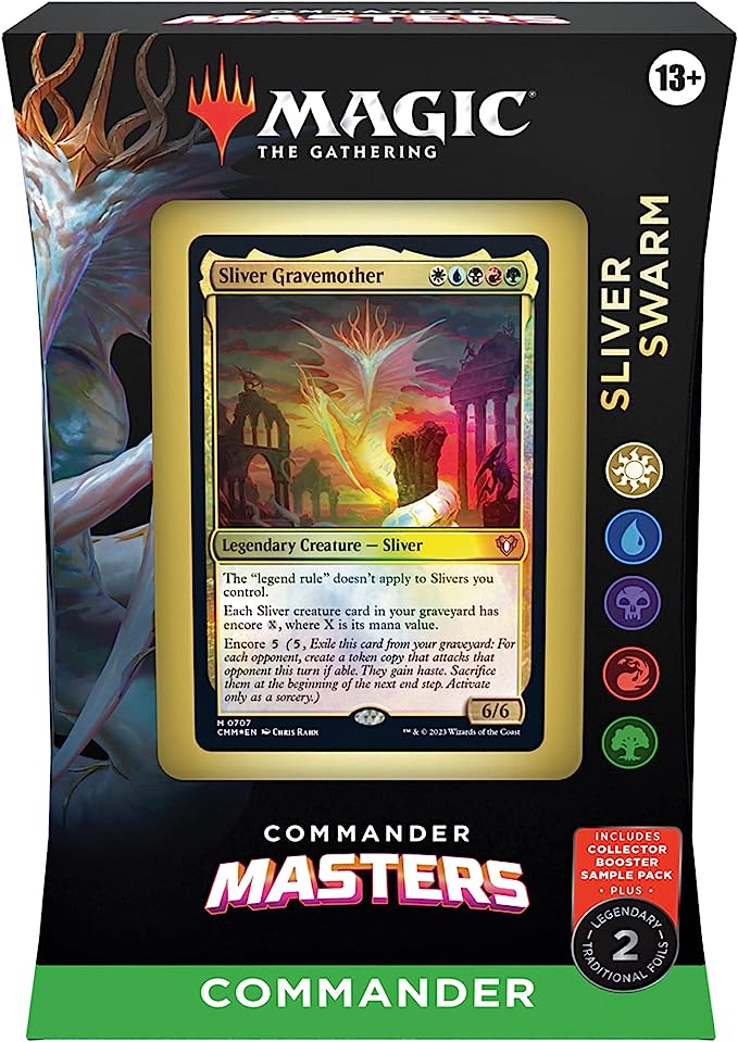 Magic The Gathering Commander Masters Sliver Swarm