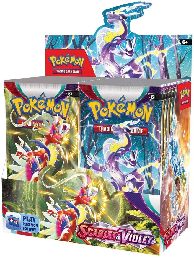 Pokemon Scarlet and Violet Box
