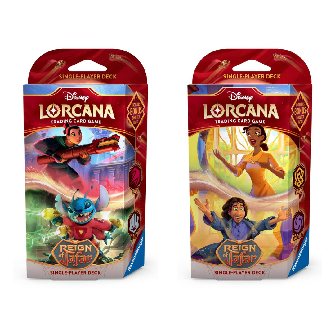 lorcana booster box reign of jafar Amazon.com: Ravensburger Disney Lorcana TCG: Reign of Jafar Illumineer's  Trove for Ages 8 and Up | Secure Card Storage | Includes Booster Packs &  Comprehensive Guide