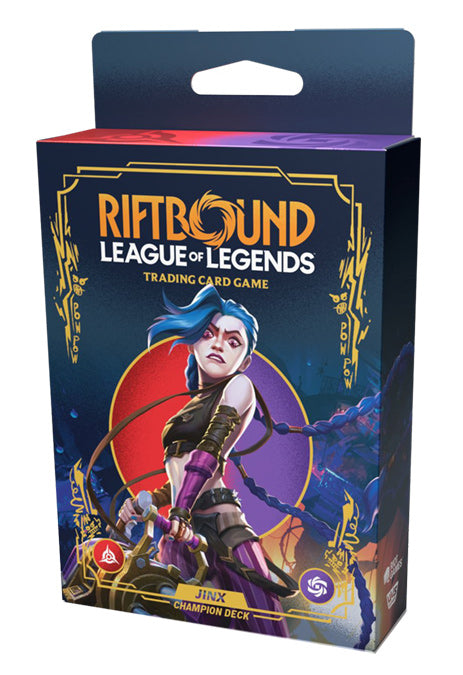 Riftbound: League of Legends TCG: Origins: Champion Deck: Jinx – Riftgate