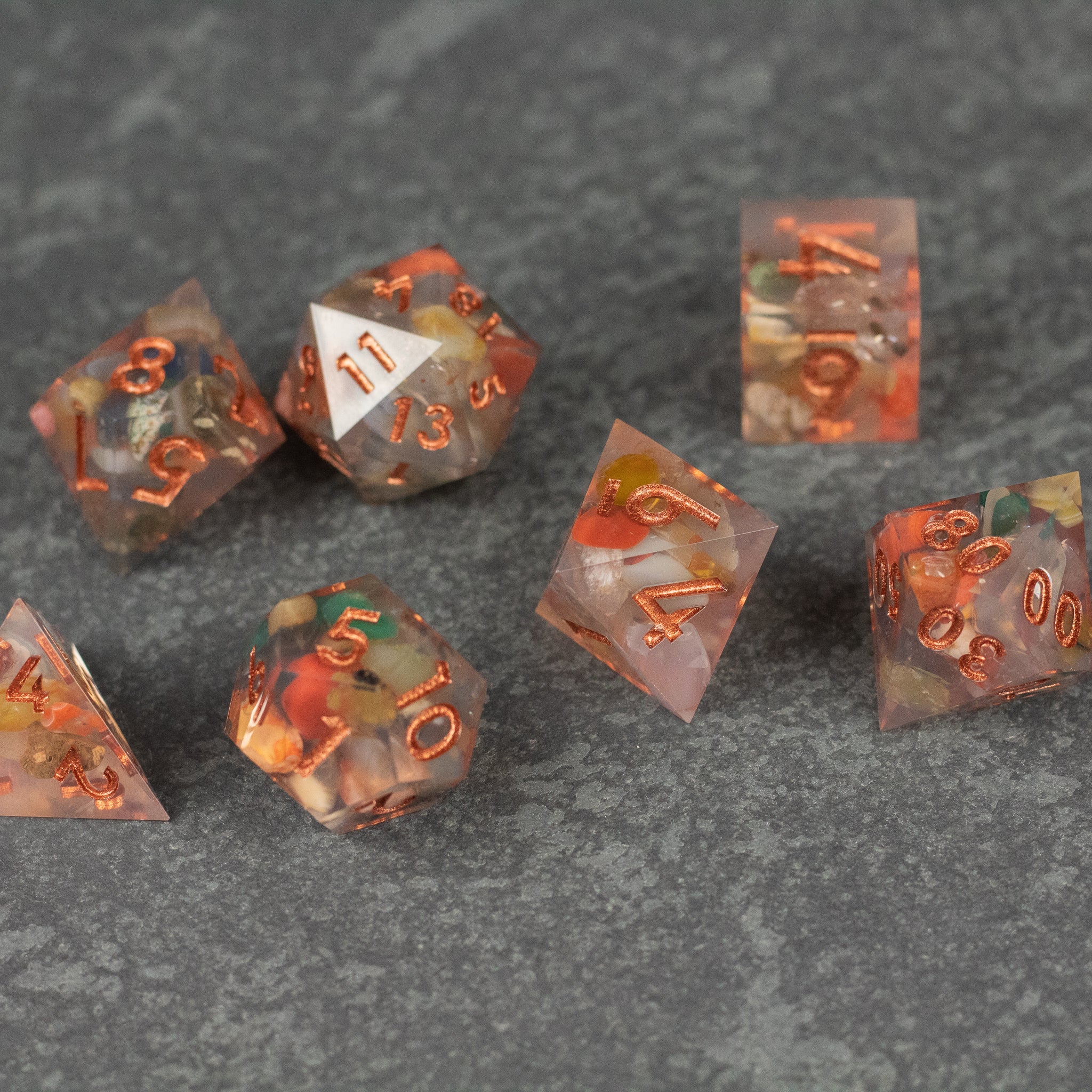 Stone Golem Dice Set 2