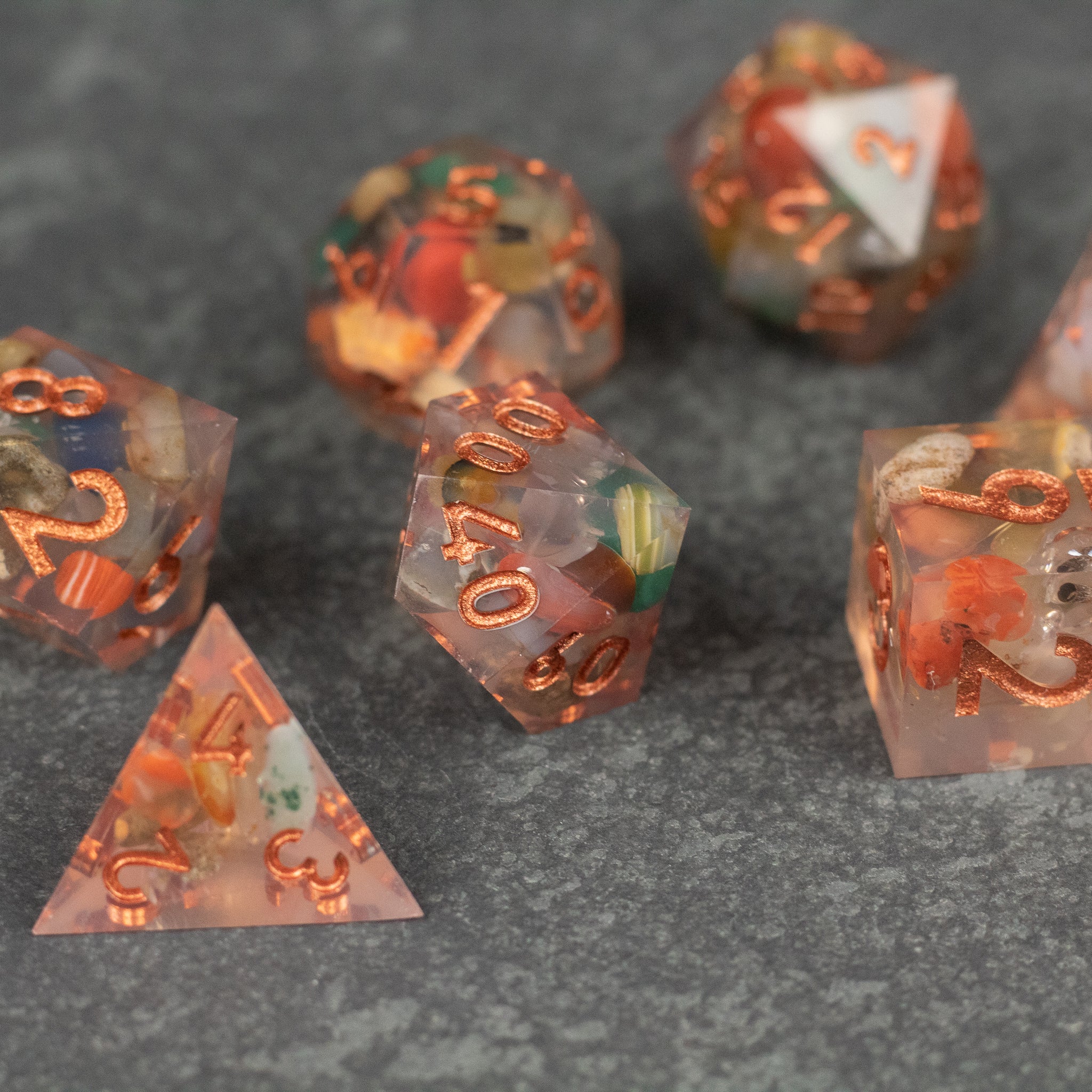 Stone Golem Dice Set 5