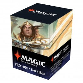 Ultra Pro Deck Box - MTG March of the Machine V1 - The Gathering Ultra Pro Deck Box featuring fantasy character artwork and white text branding.