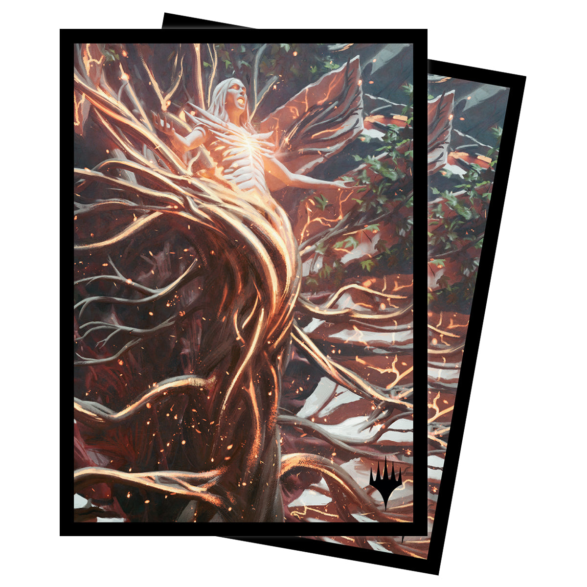 Ultra Pro Sleeves - MTG March of the Machine V3 - The Gathering logo in corner.