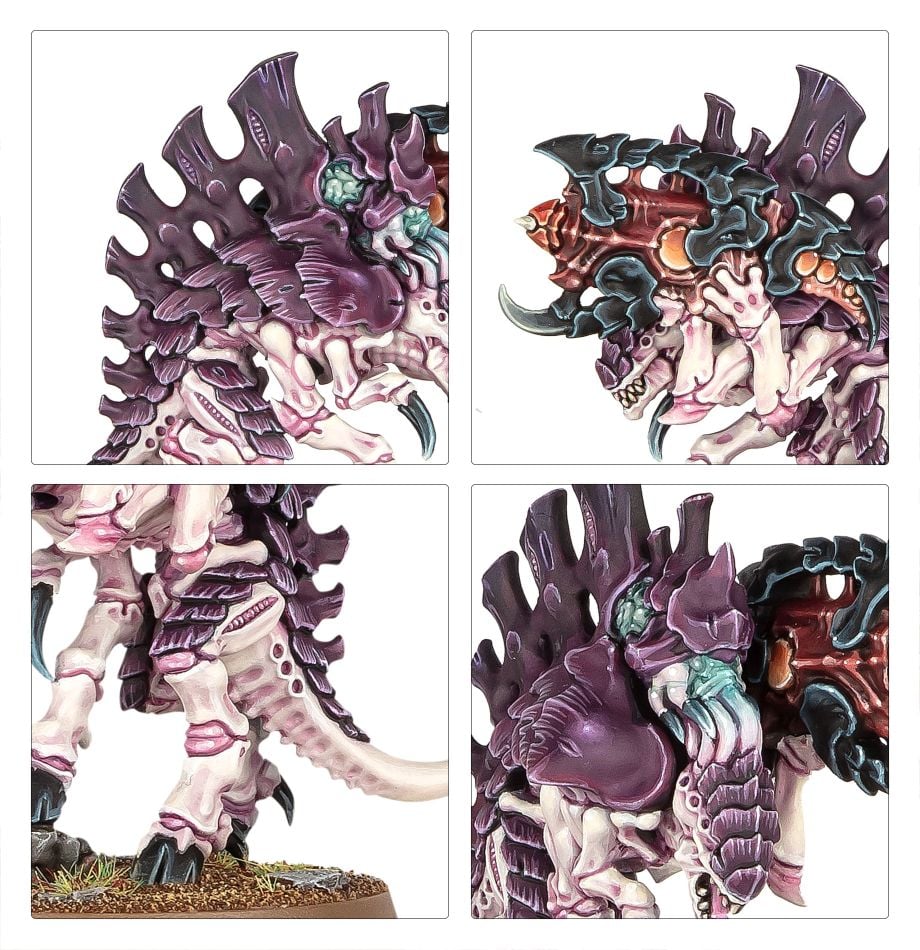 Warhammer 40,000 Tyranids Bargaunts close up
