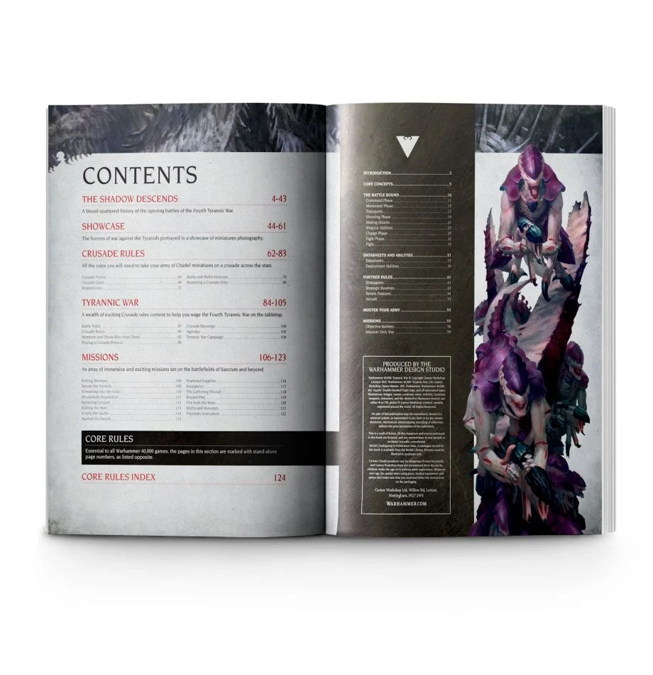 Warhammer 40,000 Tyrannic War Book page 1