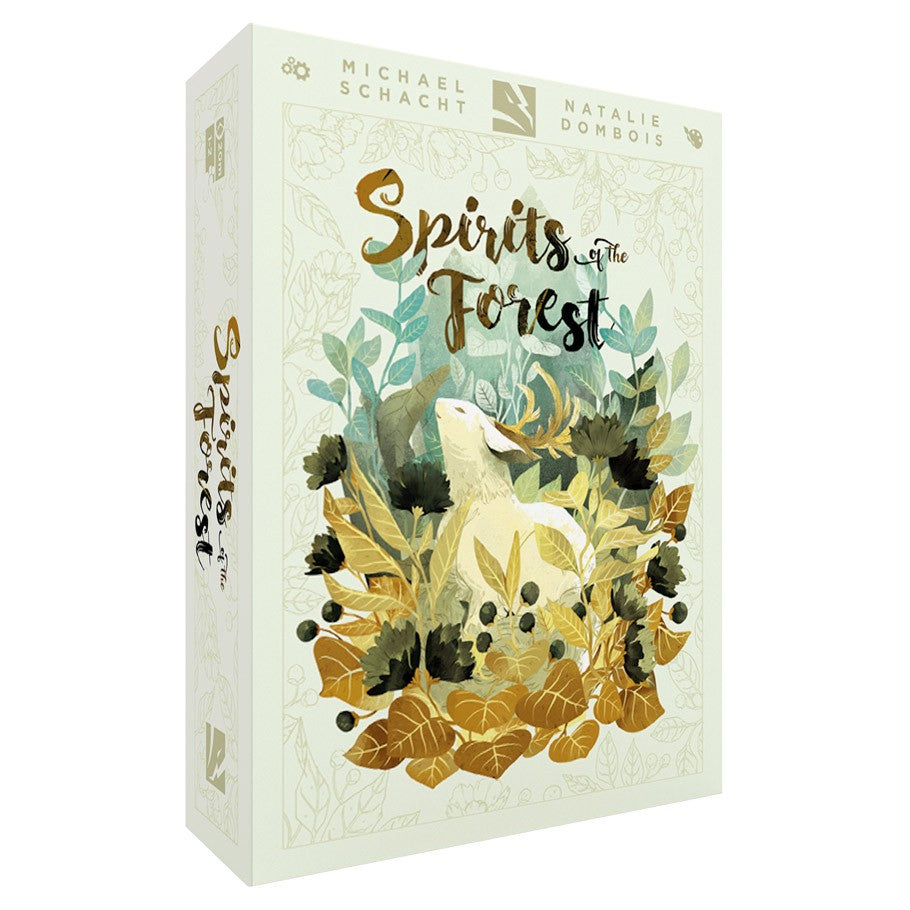 Spirits of the Forest - Spirits of the Forest board game box with woodland artwork and green botanical accents.