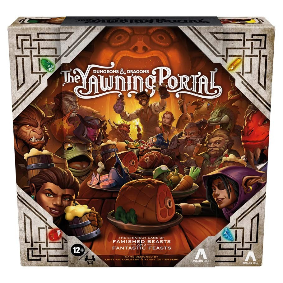 D&D: The Yawning Portal - Dungeons & Dragons The Yawning Portal strategy game box featuring fantasy characters around a tavern table.