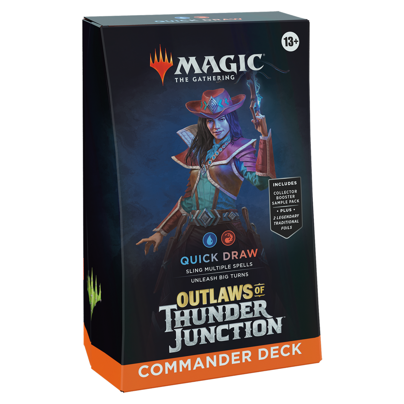 mtg commander deck 2020 Magic: The Gathering - Outlaws of Thunder Junction Commander Deck