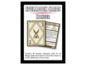 D&D Spellbook Cards: Ranger Deck - D&D Spellbook Cards Ranger Deck with fantasy ranger symbol and sample card back design.