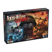 Axis & Allies & Zombies (PREORDER) - Axis & Allies & Zombies board game box with dark war-themed artwork featuring a zombie soldier and military figures in blue.