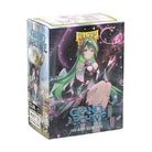 Dragon Shield Dual Matte Art Sleeves: Grand Archive - Ariel, Archangel of Natura (PREORDER) - Box of Dragon Shield Dual Matte Art Card Sleeves featuring green-haired angel character with magical purple and pink energy.