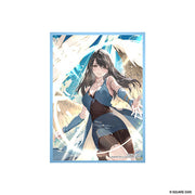 Square Enix Card Sleeves: Final Fantasy - Rinoa (PREORDER) - Card sleeve featuring Final Fantasy character Rinoa with flowing dark hair, blue dress, and angelic wings against a bright,.