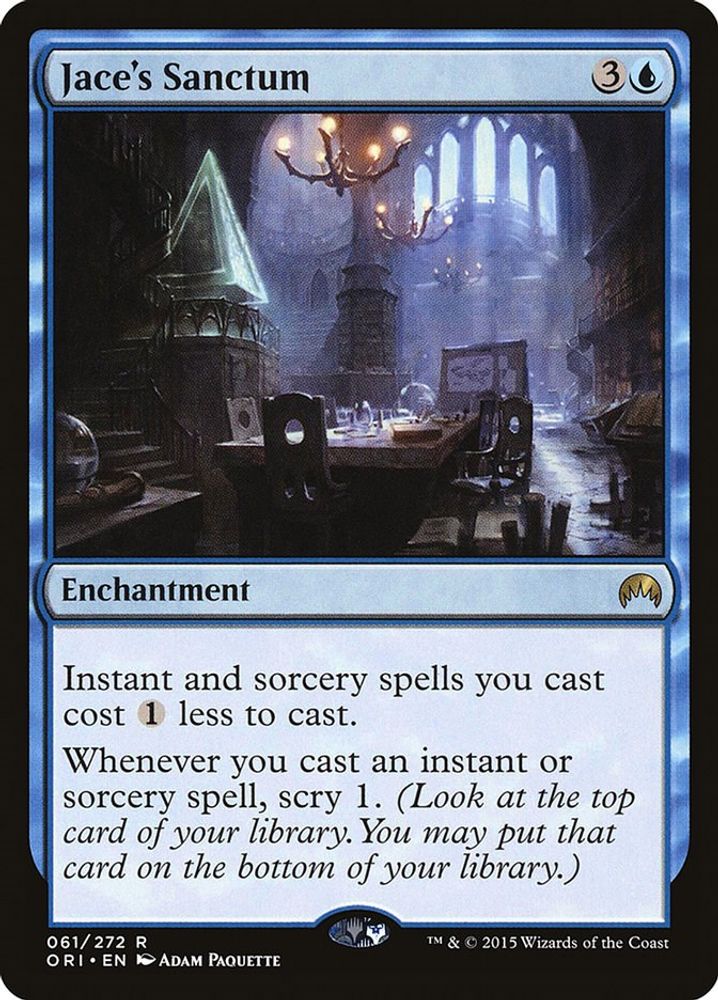 Jace's Sanctum · 61 · ORI · Non-foil
