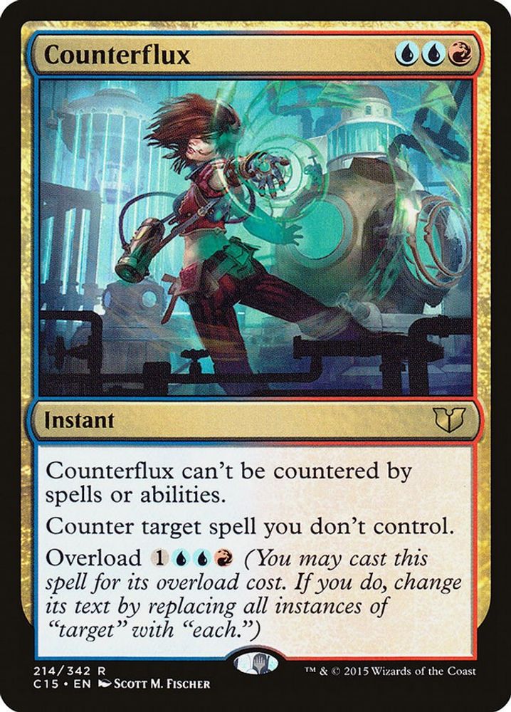 Counterflux · 214 · C15 · Non-foil