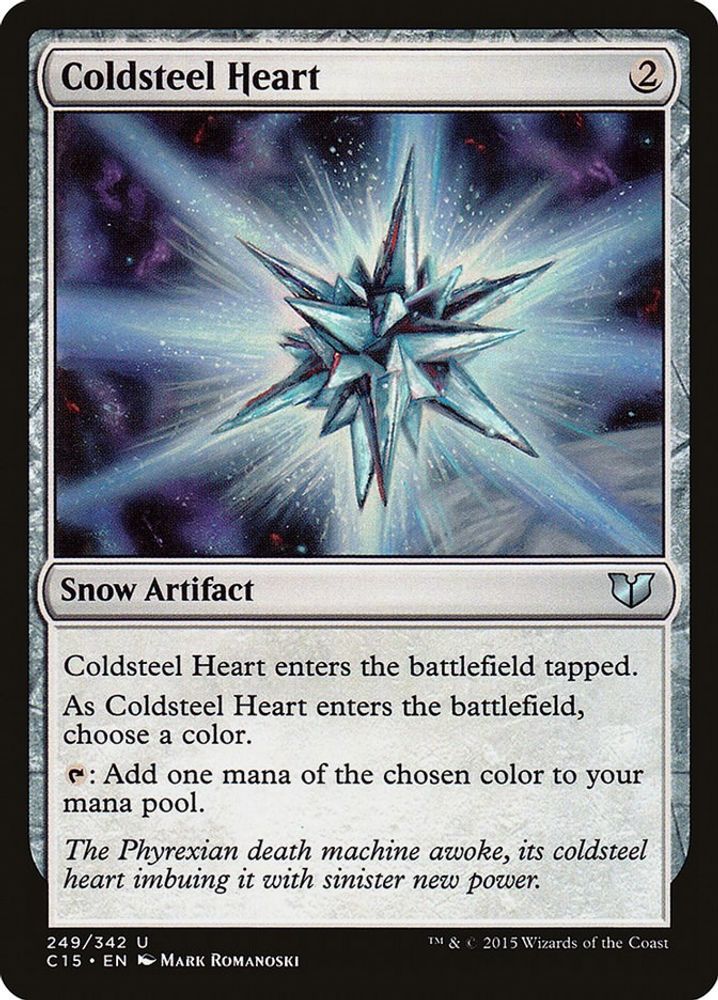 Coldsteel Heart · 249 · C15 · Non-foil
