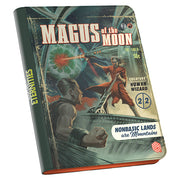 Ultimate Guard 18-Pocket Zipfolio: Magic the Gathering: Edge of Eternities - Magus of the Moon - Card binder with Magic the Gathering Edge of Eternities cover art featuring Magus of the Moon spellcaster, dark fantasy.
