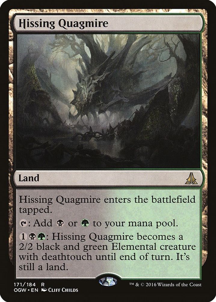 Hissing Quagmire · 171 · Oath of the Gatewatch · Non-foil