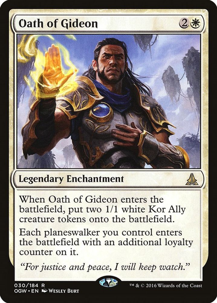 Oath of Gideon · 30 · Oath of the Gatewatch · Non-foil