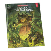5e Fantasy #31: Idylls of the Rat King (PREORDER) - Softcover RPG book titled "Idylls of the Rat King" with dark green and brown fantasy artwork featuring a large menacing rat.
