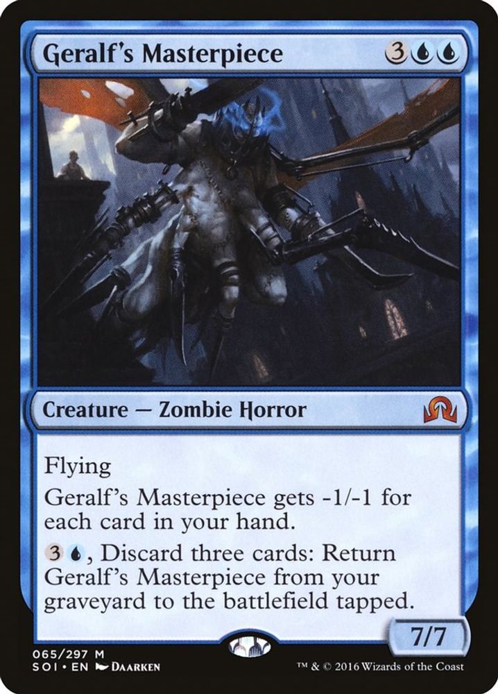 Geralf's Masterpiece · 65 · Shadows over Innistrad · Non-foil