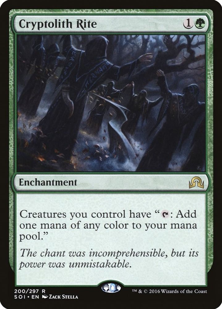 Cryptolith Rite · 200 · Shadows over Innistrad · Non-foil