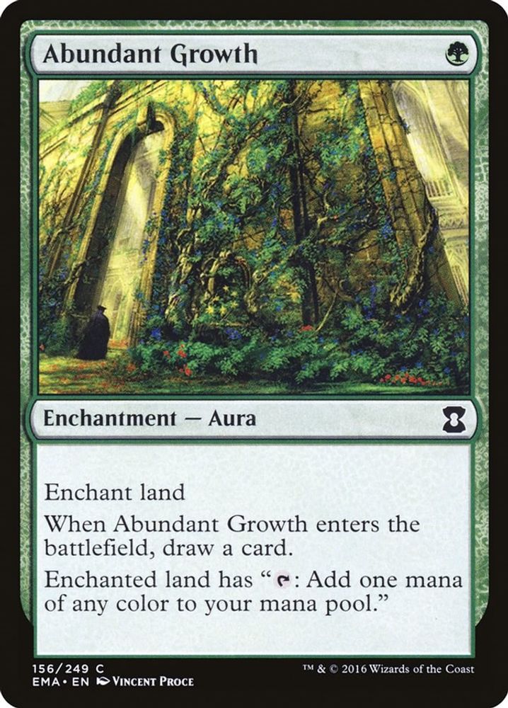 Abundant Growth · 156 · Eternal Masters · Non-foil