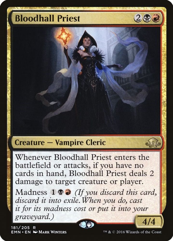 Bloodhall Priest · 181 · Eldritch Moon · Non-foil