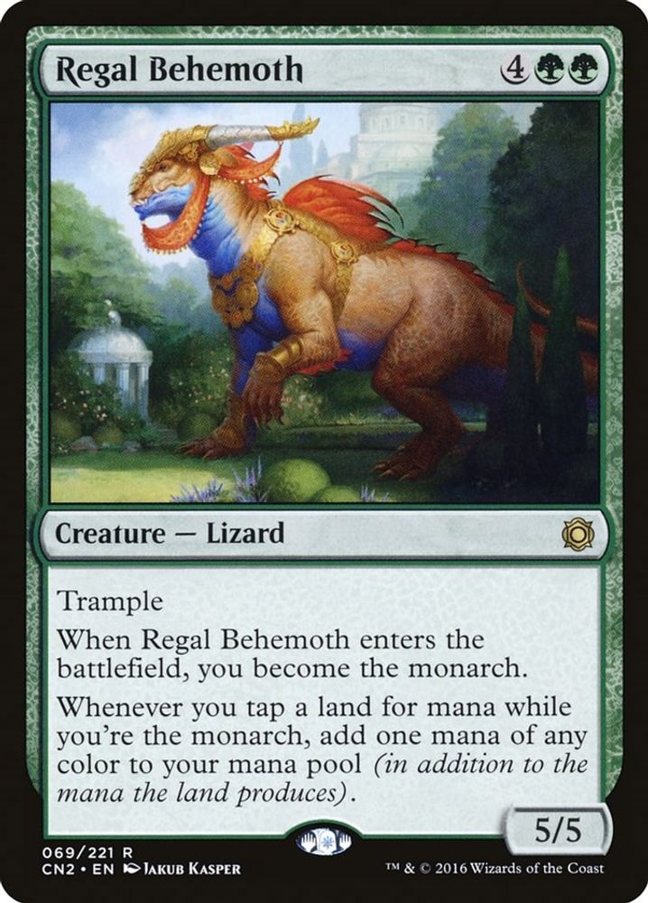 Regal Behemoth · 69 · Conspiracy: Take the Crown · Non-foil