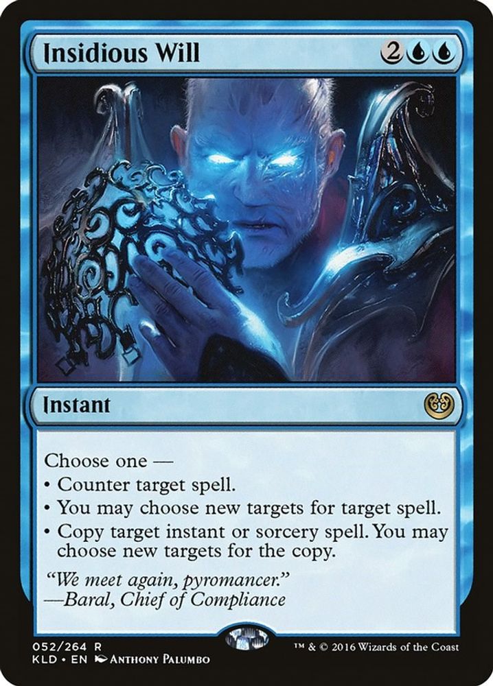 Insidious Will · 52 · KLD · Non-foil