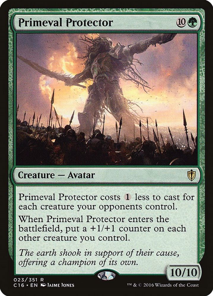 Primeval Protector · 23 · C16 · Non-foil