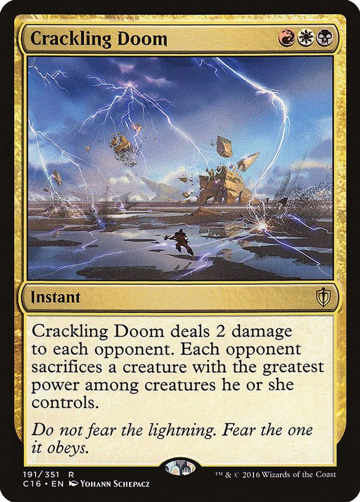 Crackling Doom · 191 · C16 · Non-foil