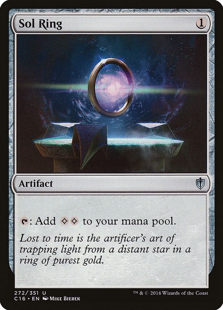 Sol Ring · 272 · C16 · Non-foil