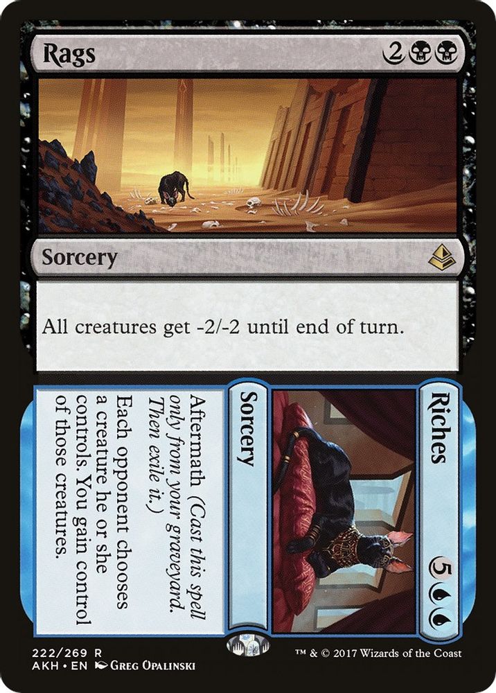 Rags // Riches · 222 · AKH · Non-foil