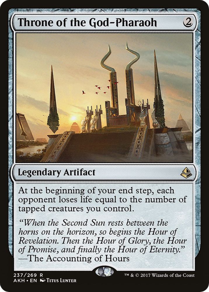 Throne of the God-Pharaoh · 237 · AKH · Non-foil