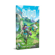 Twilight Sword RPG: Core Rulebook (PREORDER) - RPG core rulebook with vibrant fantasy cover showing characters in medieval attire walking through lush green landscape.