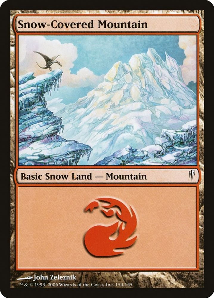 Snow-Covered Mountain · 154 · CSP · Foil