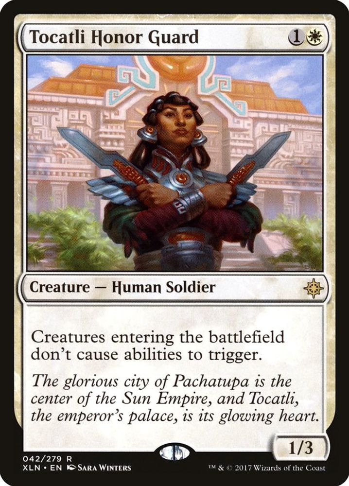 Tocatli Honor Guard · 42 · Ixalan · Non-foil