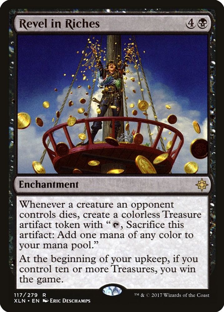 Revel in Riches · 117 · Ixalan · Non-foil