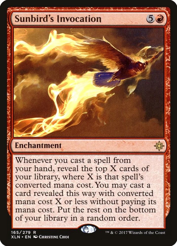 Sunbird's Invocation · 165 · Ixalan · Non-foil