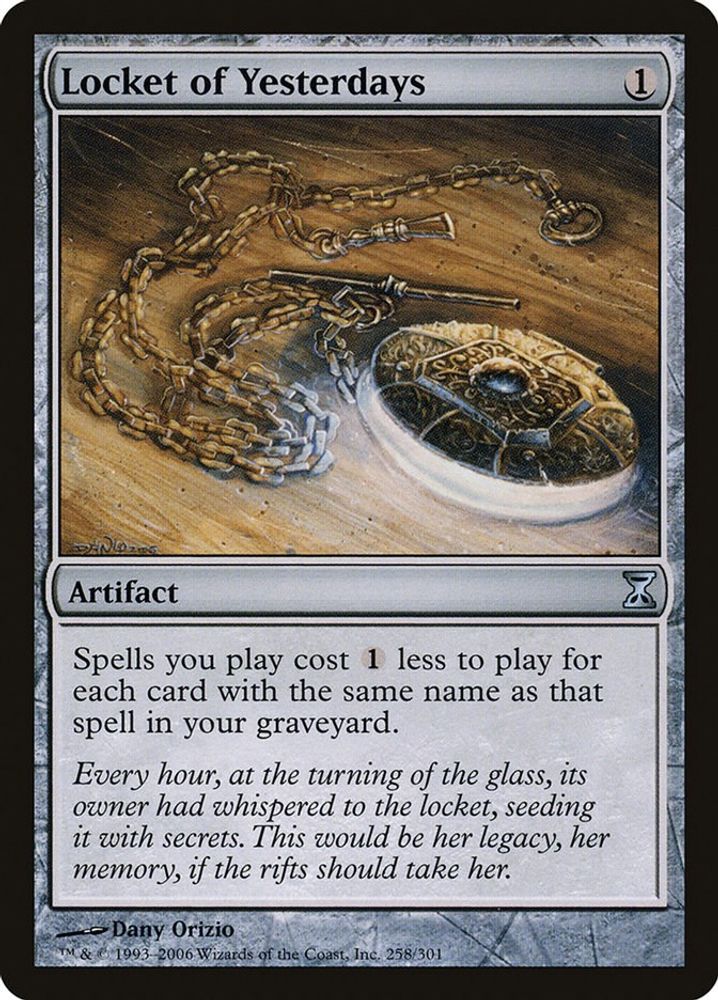 Locket of Yesterdays · 258 · TSP · Non-foil