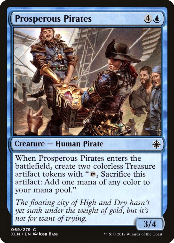 Prosperous Pirates · 69 · Ixalan · Non-foil