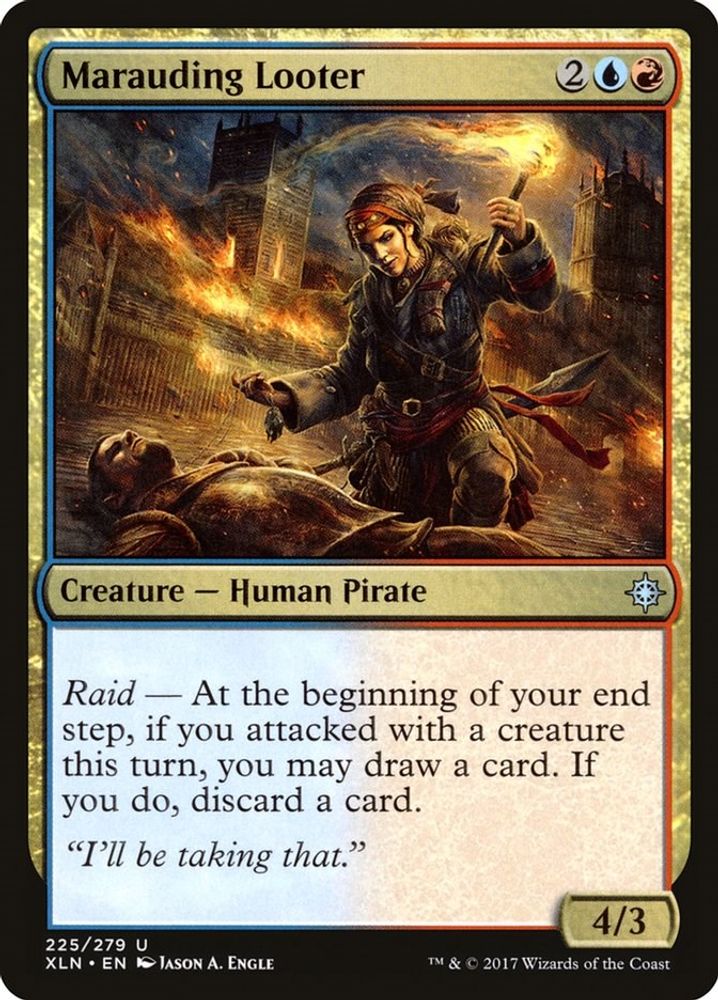 Marauding Looter · 225 · Ixalan · Non-foil