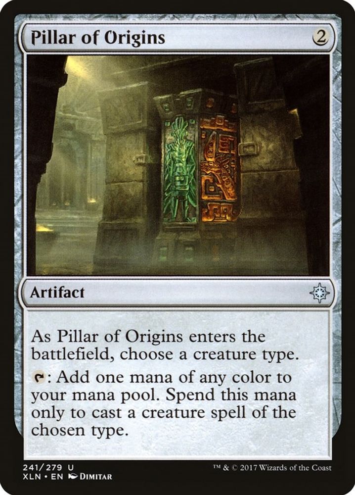 Pillar of Origins · 241 · Ixalan · Non-foil