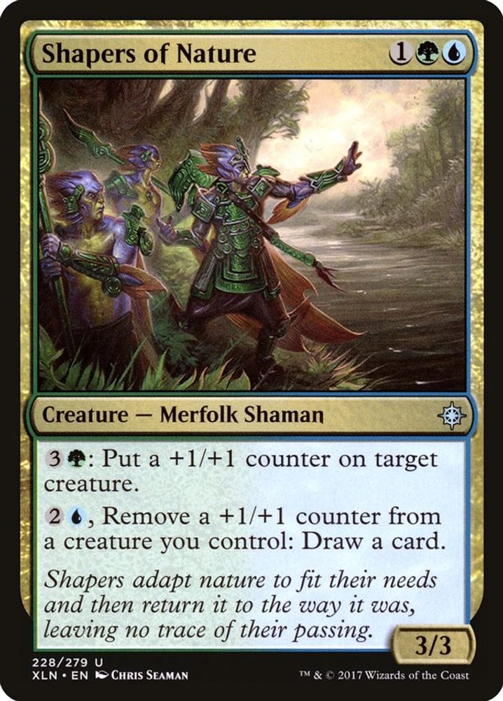 Shapers of Nature · 228 · XLN · Non-foil