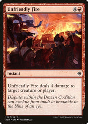 Unfriendly Fire · 172 · Ixalan · Non-foil