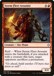 Storm Fleet Arsonist · 162 · Ixalan · Non-foil