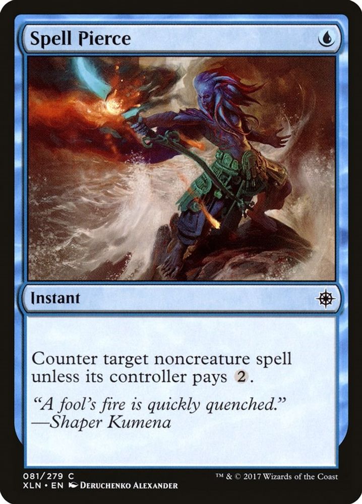 Spell Pierce · 81 · XLN · Non-foil